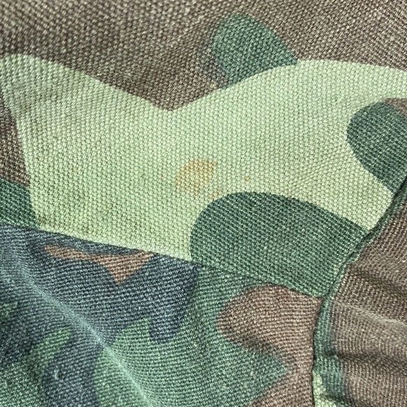 Vintage Kmart Camo Long Sleeve Button Up Field Shirt Size XL - Picture 9 of 10